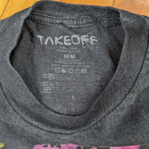 Takeoff The Migos Last Rocket Graphic Rap Band Tee Black T-Shirt Mens medium - Picture 5 of 7